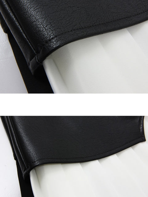 Bruce Vegan Leather Skirt – ClosetBlues